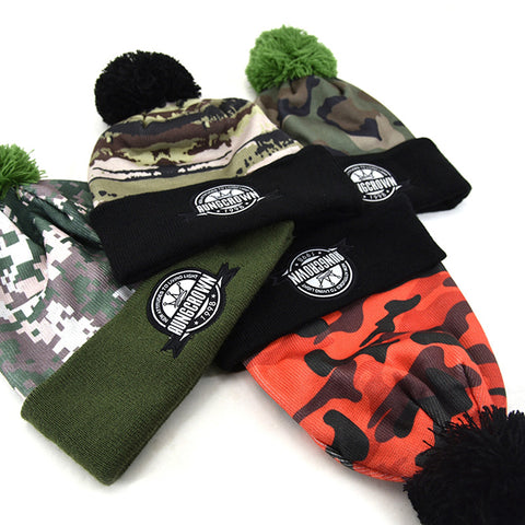 Image of Camo Cuff Pom