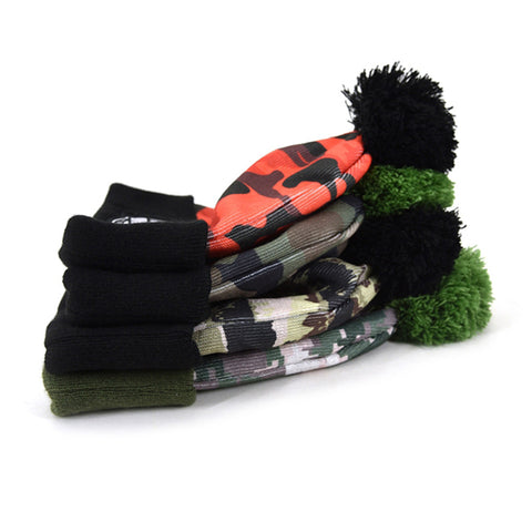 Image of Camo Cuff Pom