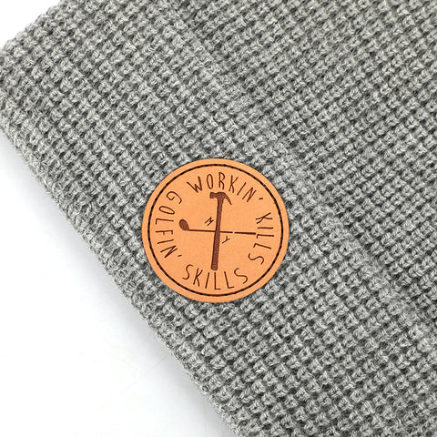 Image of Waffle Top Beanie